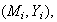 $(M_{i},Y_{i}),$
