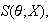 $S(\theta;X),$