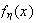 $f_{\eta}(x)$