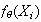 $f_{\theta}(X_{i})$
