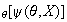 $\theta ,$