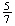 $\frac {5}{7}$