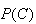 $P(C)$