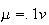 $\mu=.1v$
